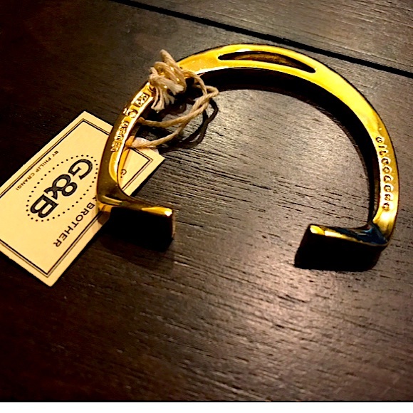 Giles and Brother Horseshoe Cuff - New, one size